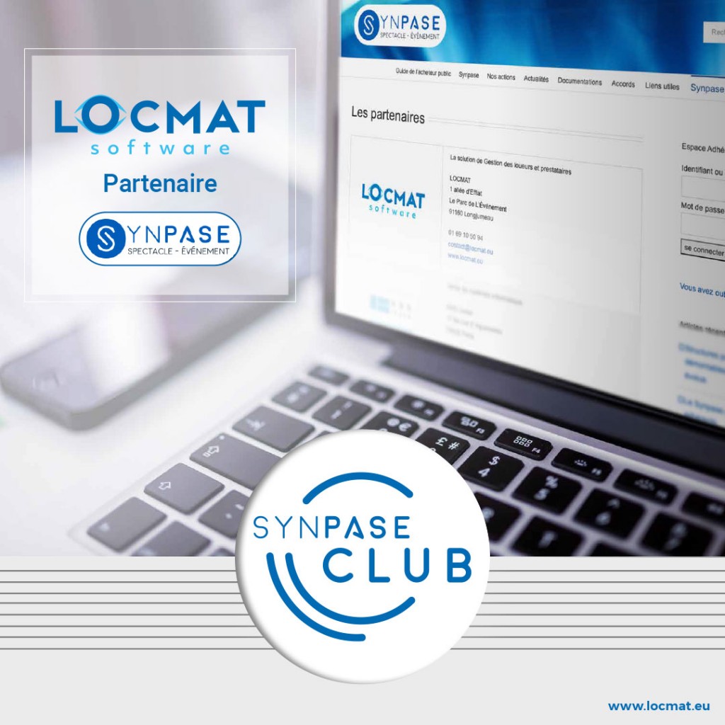 LOCMAT Partenaire SYNPASE Club